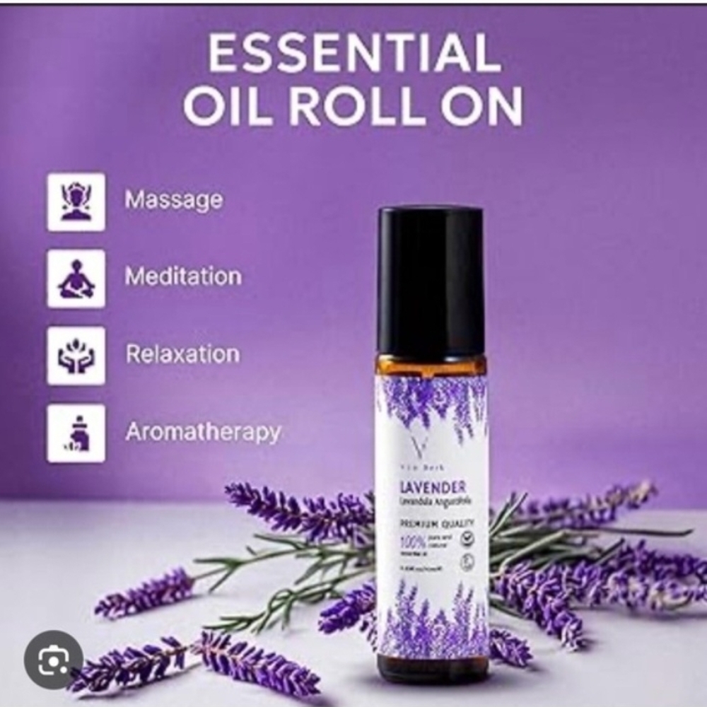 Vio Berk Lavender Relaxation Gift Set Neck Reliever Self Care Spa Kit - Picture 6 of 6